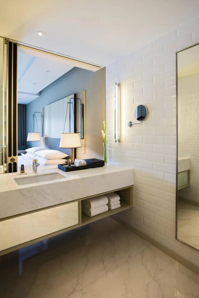 華欣萬豪水療度假酒店-客房, 1 張特大雙人床 (Sea View)-6