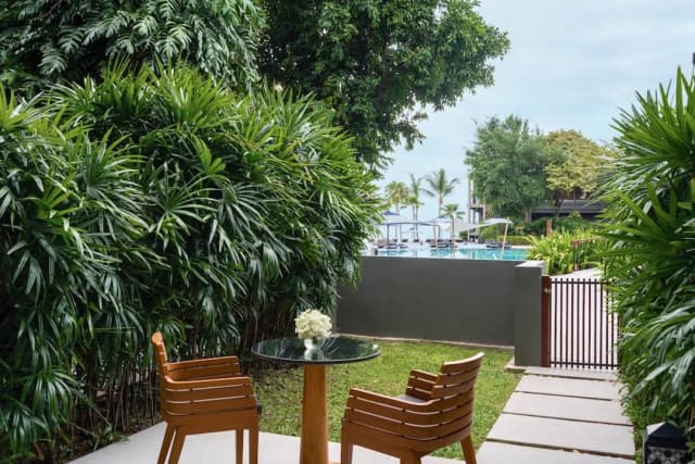 華欣萬豪水療度假酒店-客房, 2 張標準雙人床, 露台-8