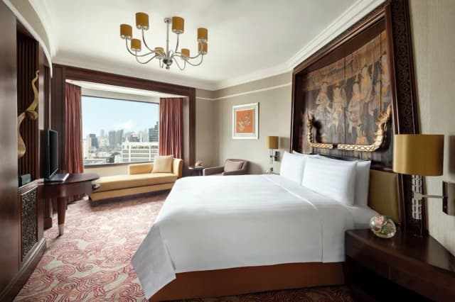 Shangri-La Bangkok-行政套房, 1 张特大床 (Horizon)-1