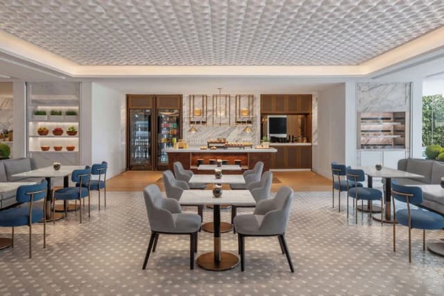 曼谷千禧希爾頓酒店-行政客房, 2 張單人床, 可使用俱樂部酒廊, 河景-6