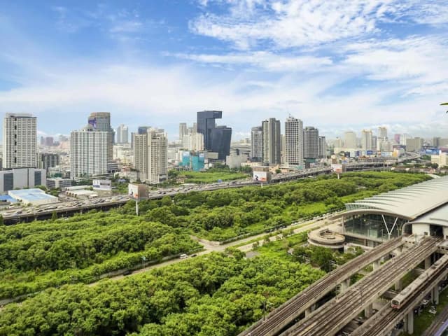 メルキュール バンコク マッカサン-Privilege ルーム キングベッド 1 台-5