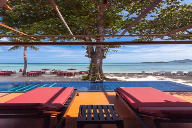 더 브리자 비치 리조트, 사무이-Ocean Front Villa with Private Pool-5