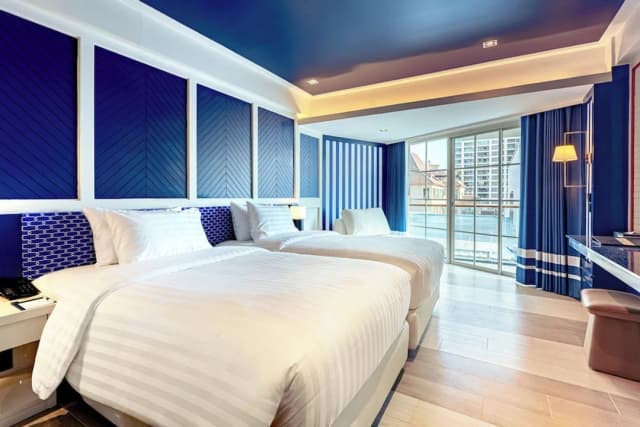 芭堤雅 A1 皇家遊輪酒店 - SHA Extra Plus 認證-豪華雙床房-1