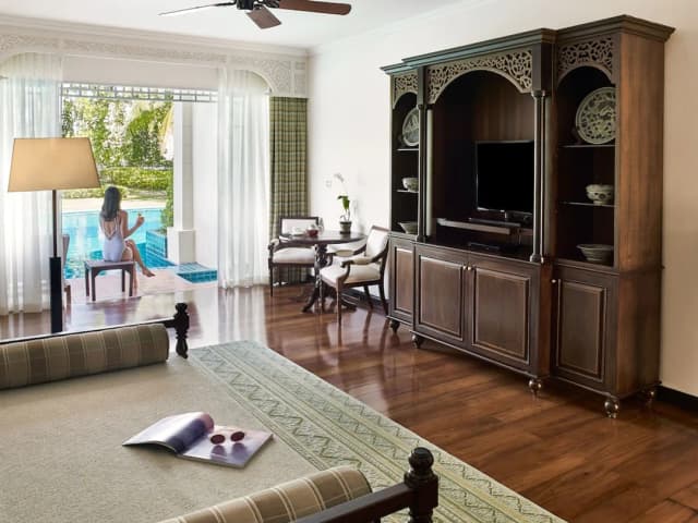 甲米佛基拉索菲特高爾夫 Spa 度假村-奢華客房, 1 張特大雙人床 (Pool and Garden View)-3