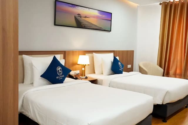Sea Soul Hotel-Premier Twin Room, Sea View-3