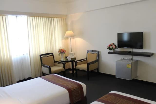 清邁山酒店-Deluxe Twin Room-5