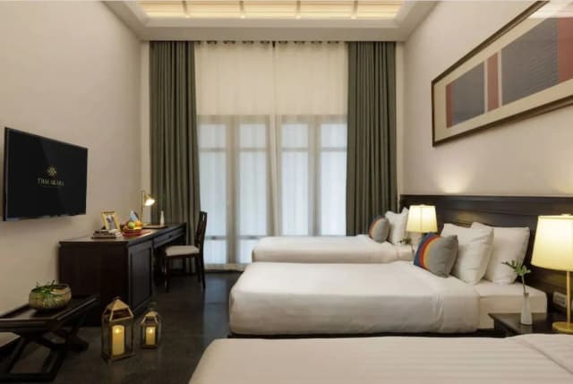 タイ アカラ - ランナ ブティック ホテル-デラックス トリプルルーム シングルベッド 3 台-2