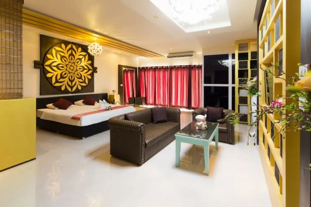 마블 가든 뷰 파타야-디럭스룸-8