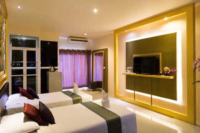 마블 가든 뷰 파타야-디럭스룸-22