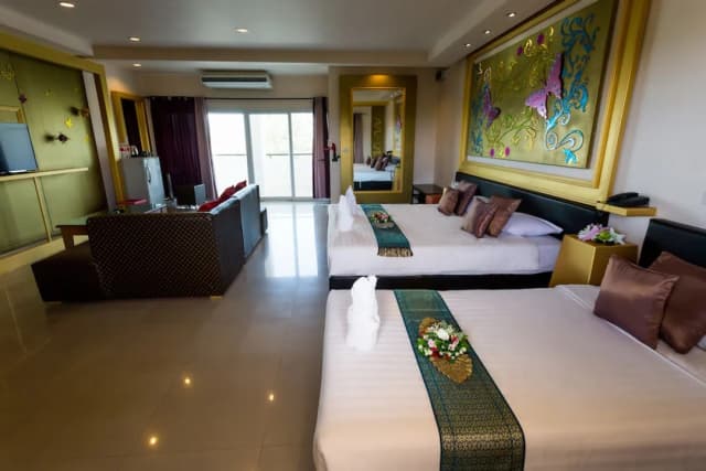 마블 가든 뷰 파타야-디럭스룸-7