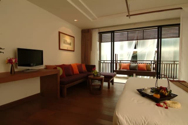 ラリンジンダ ウェルネス スパ リゾート-デラックス ルーム ダブルベッド 1 台またはシングルベッド 2 台 プールビュー-5