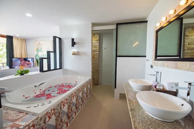 塔林甘日落海灘渡假村及 SPA-Sunset Jacuzzi Seaview Room-6