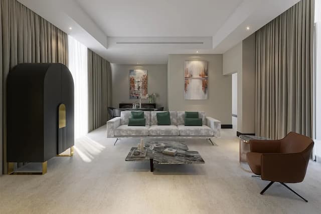 杜拜市中心安納塔拉飯店-高級套房-2