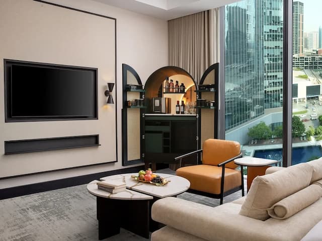 杜拜市中心安納塔拉飯店-高級客房, 泳池景觀-4