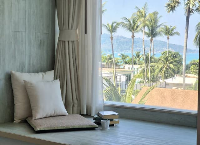 The Bloc Hotel Phuket-华丽双人房, 部分海景-7