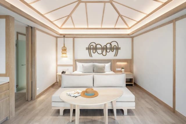 塞伊皮皮島度假飯店-豪華別墅, 1 張特大雙人床 (Garden)-2