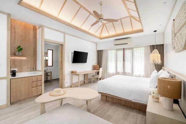 塞伊皮皮島度假飯店-豪華別墅, 1 張特大雙人床 (Garden)-4