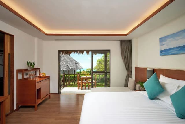 塞伊皮皮島度假飯店-豪華洋房, 1 張特大雙人床, 海景-1