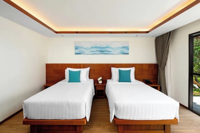 塞伊皮皮島度假飯店-豪華雙床房, 海景-2