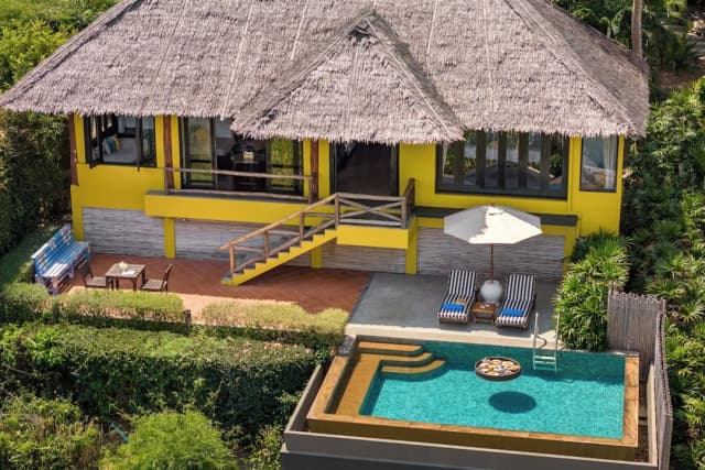 塞伊皮皮島度假飯店-別墅, 海景 (Hillside,Pool)-1