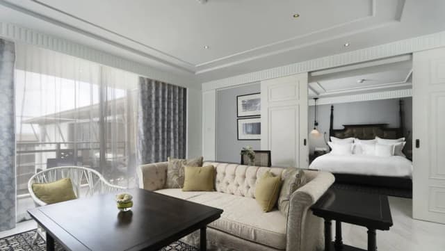 華欣度假村洲際飯店 - IHG 旗下飯店-普通套房, 1 張特大雙人床, 泳池景觀-10