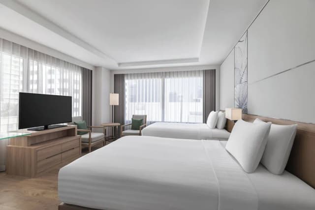 Courtyard by Marriott Bangkok-Room, 2 Double Beds (Corner)-1
