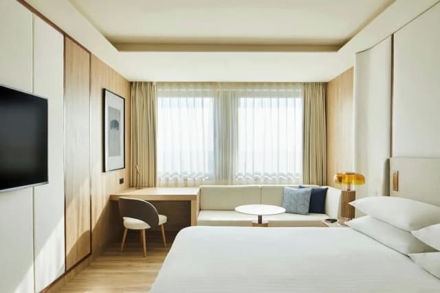 馬德里公主廣場酒店-高級客房, 1 張特大雙人床, 城市景-5