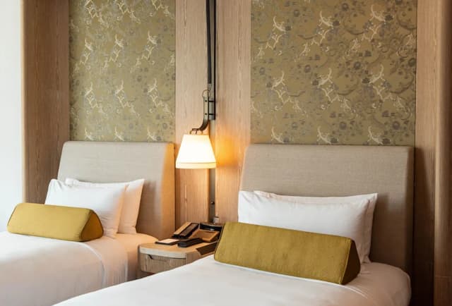 ウォルドルフ アストリア バンコク-デラックス ルーム シングルベッド 2 台 シティビュー-10