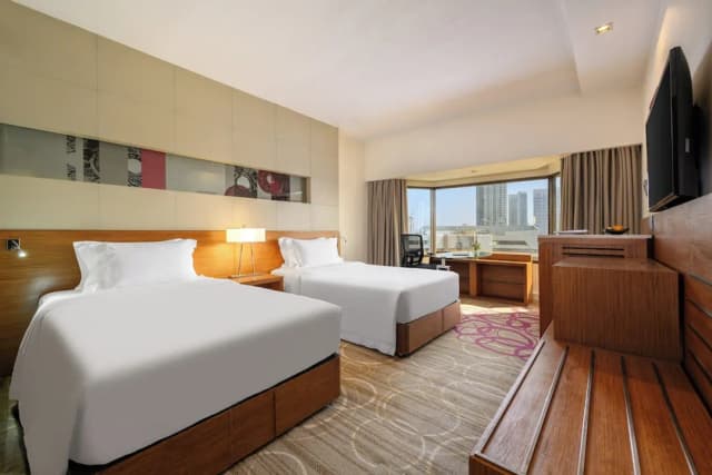 Centara Grand at Central Plaza Ladprao Bangkok-华丽客房, 2 张单人床-3