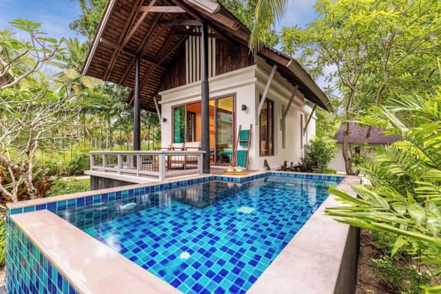 OUTRIGGER Khao Lak Beach Resort-别墅, 1 张特大床 (Pool)-5