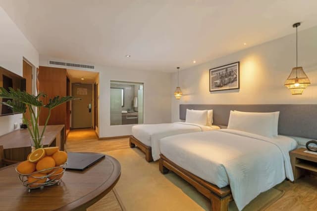 OUTRIGGER Khao Lak Beach Resort-华丽双床房, 阳台 (Garden)-1