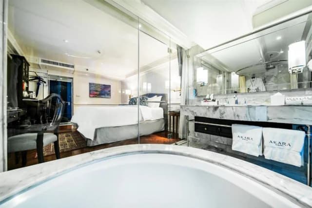 曼谷阿卡拉酒店-Akara Twin Deluxe-9