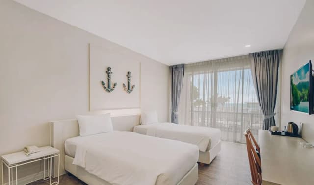 蘇梅康波海灘酒店-Premier Deluxe Twin Room-3
