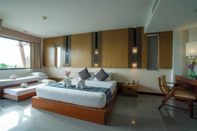 桃花度假村-Grand Deluxe Family 2 rooms with connecting door-6
