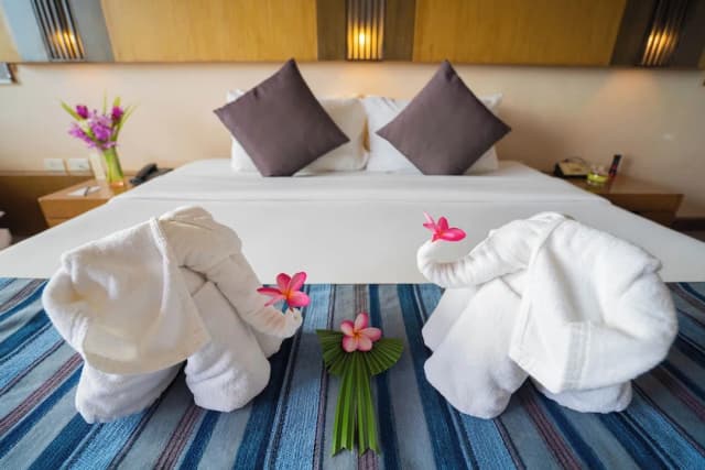 桃花度假村-Grand Deluxe Family 2 rooms with connecting door-4