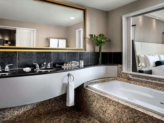 Fairmont Vancouver Airport In-Terminal Hotel-Fairmont Gold, 客房, 2 张大床-2