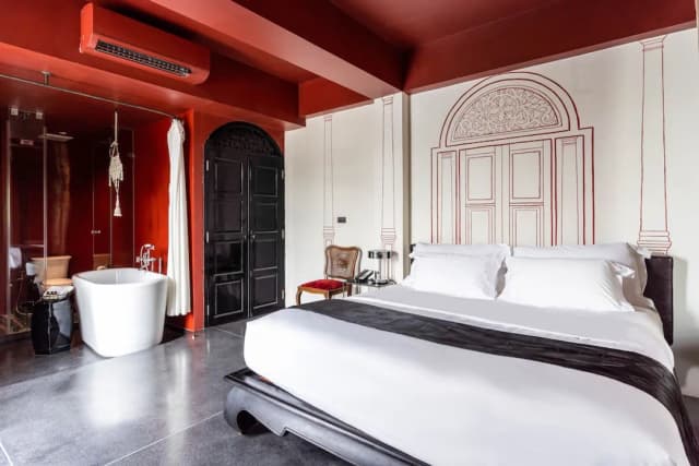 阿姆丹恩曼谷河畔飯店-Deluxe Balcony-4