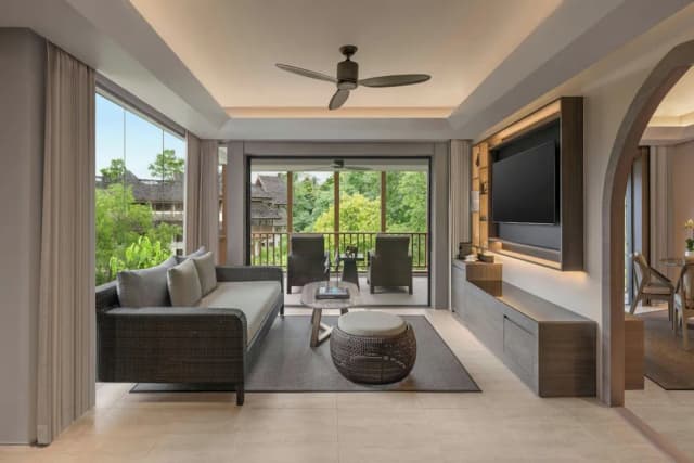 The Ritz-Carlton, Koh Samui-Suite, 2 Bedrooms, Resort View (Terrace)-5