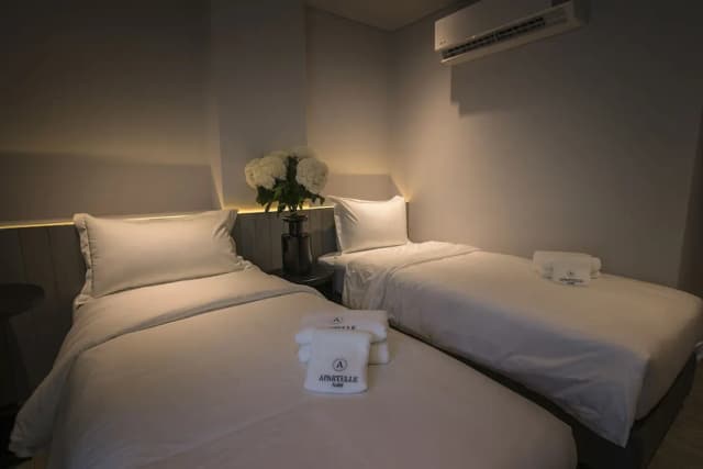 札都甲公寓酒店-特級雙床房-2