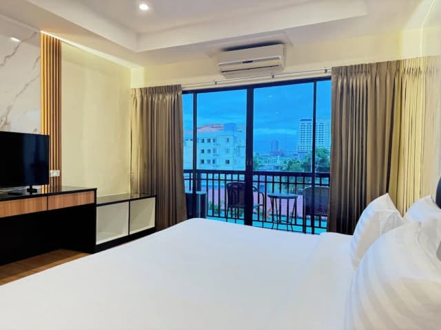 노바 파크 호텔 파타야-디럭스 스튜디오, 흡연, 시내 전망-4