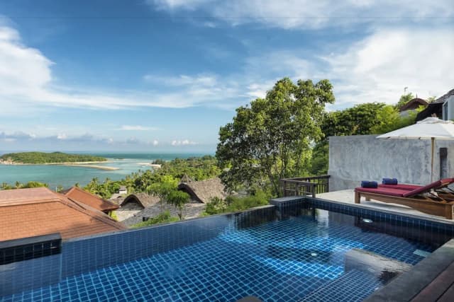 諾拉布里水療度假村-Pool Villa Hillside Seaview (Adult Only)-6