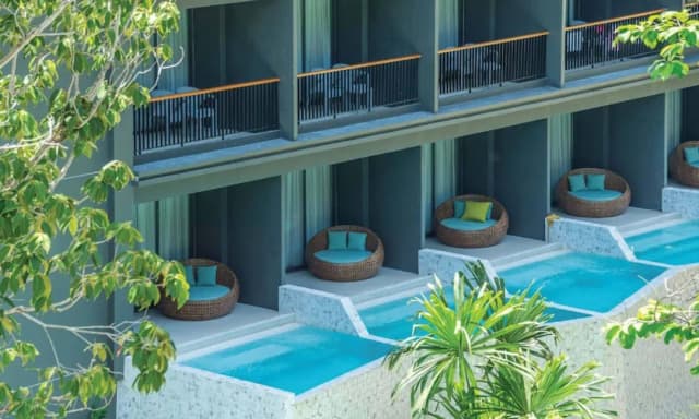 甲米帕南度假村 - SHA Extra Plus 認證-Deluxe pool View with Private Outdoor Whirlpool-1