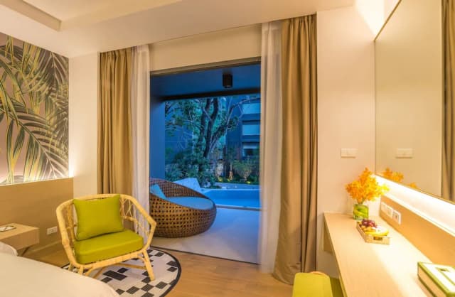 甲米帕南度假村 - SHA Extra Plus 認證-Deluxe pool View with Private Outdoor Whirlpool-9