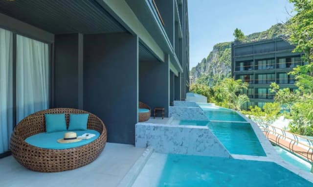 甲米帕南度假村 - SHA Extra Plus 認證-Deluxe pool View with Private Outdoor Whirlpool-11