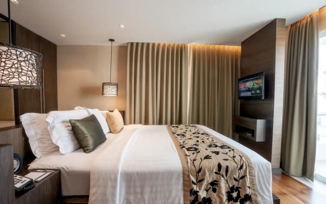 芭堤雅愛灣海灘度假村-Urban Suite-1