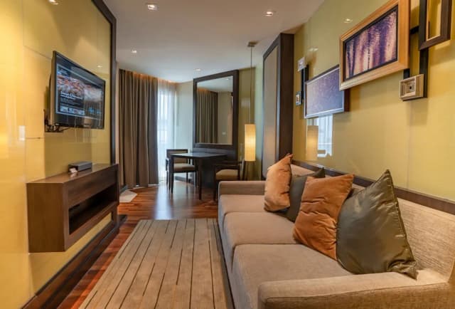 芭堤雅愛灣海灘度假村-Ocean View Suite-4