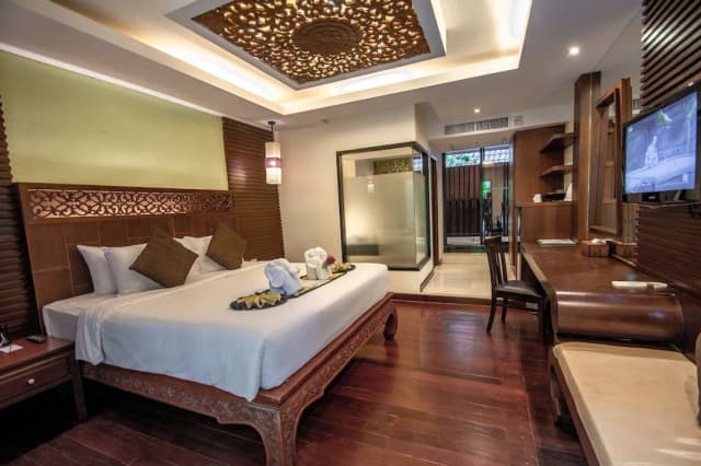 Peach Hill 度假村-豪華雙人房, 1 張特大雙人床 (Jacuzzi)-1