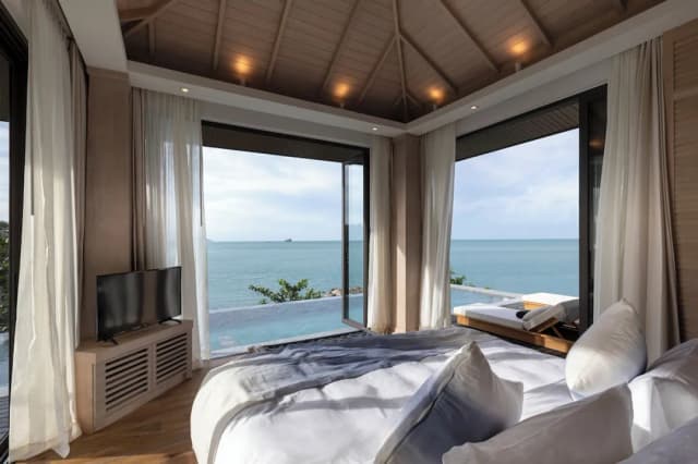 蘇梅島海角法恩酒店-別墅, 私人泳池, 海景-7