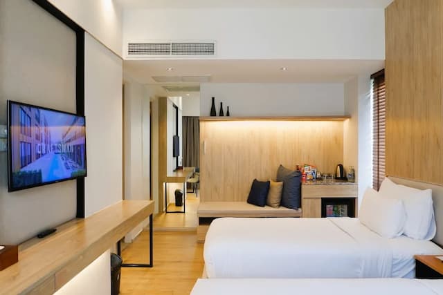 曼谷工匠飯店-豪華客房, 2 張單人床-6