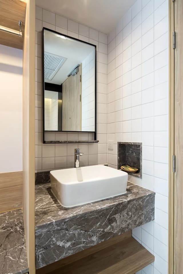 曼谷工匠飯店-高級客房, 1 張特大雙人床, 泳池景觀-10